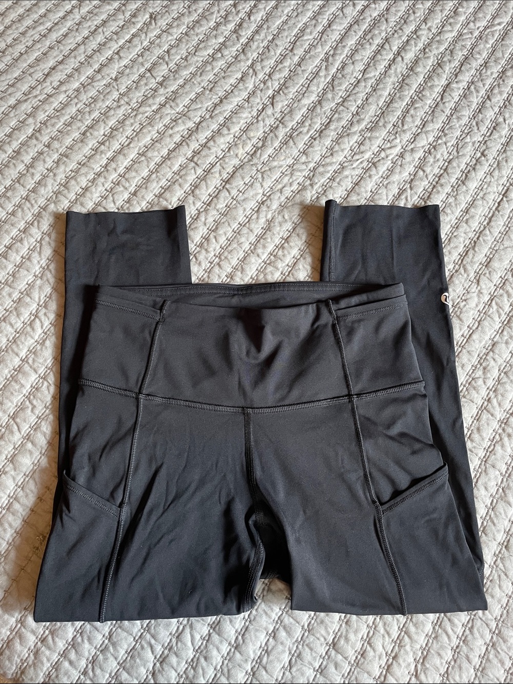 lululemon athletica Black Performance Cropped Leggings 4